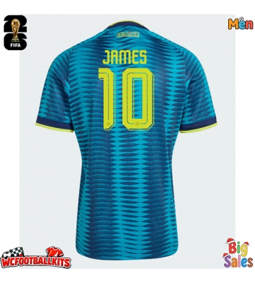 Colombia James Rodriguez #10 Replica Away Stadium Shirt World Cup 2026 Short Sleeve